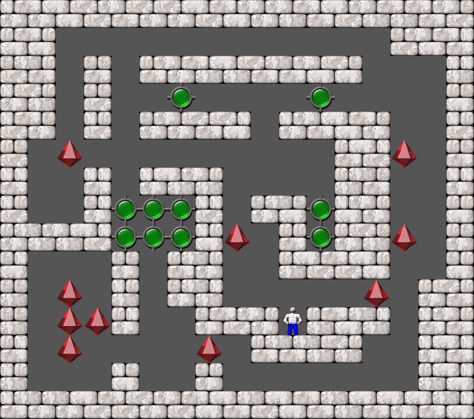 Сокобан More Bugs collections уровень 16
